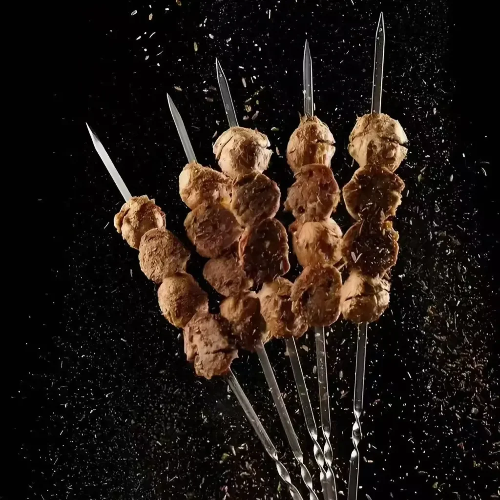 潮汕牛肉丸串 Chaoshan Beef Meatball Skewers