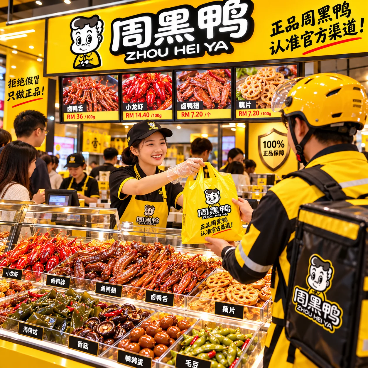 周黑鸭（吉隆坡外送） 图片 3