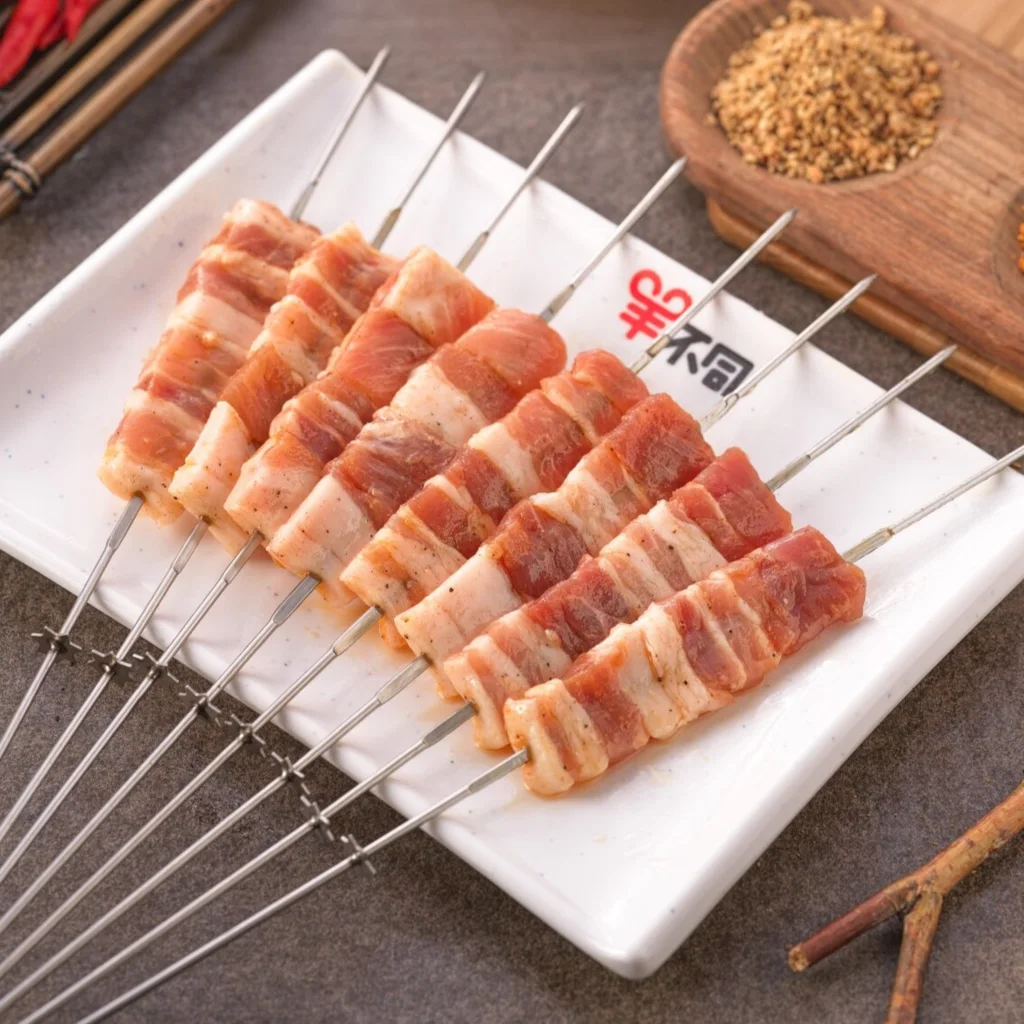 五花肉串 Pork Belly Skewer