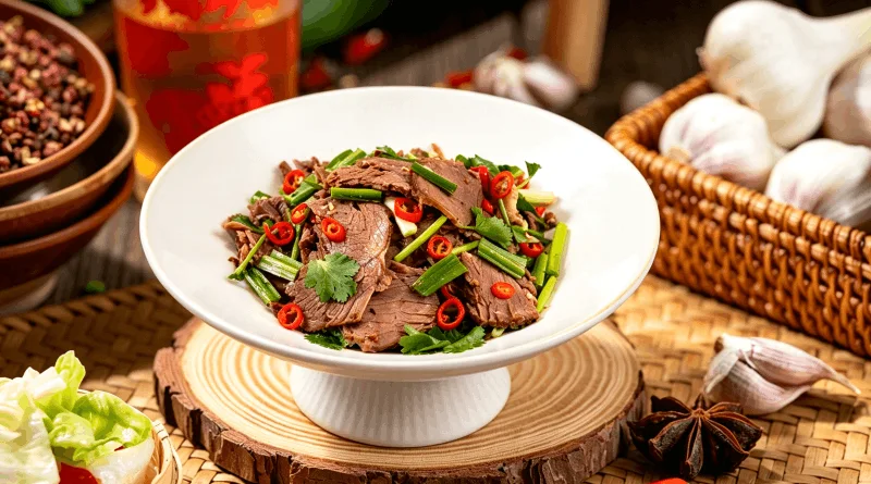 鲜椒拌牛肉